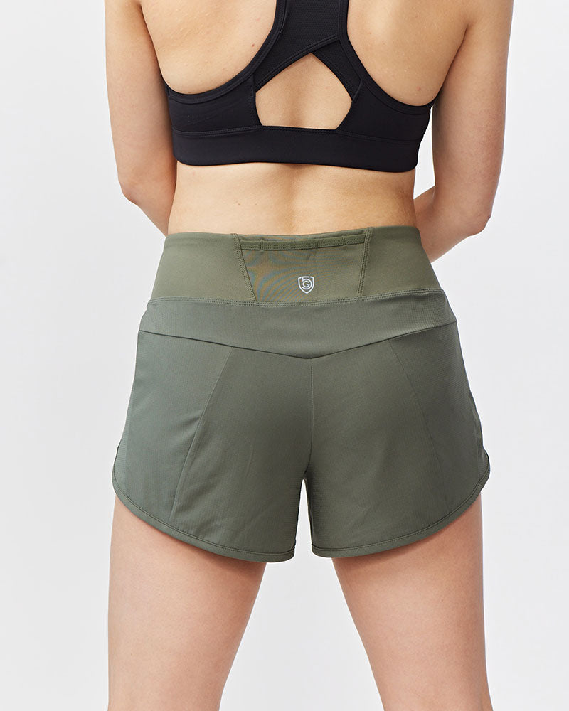Sheva High-Rise Laufshorts für Damen