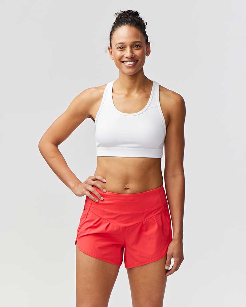 Sheva High-Rise Laufshorts für Damen