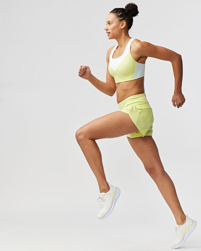 Sheva Women's High Rise Running Shorts - The7Letter
