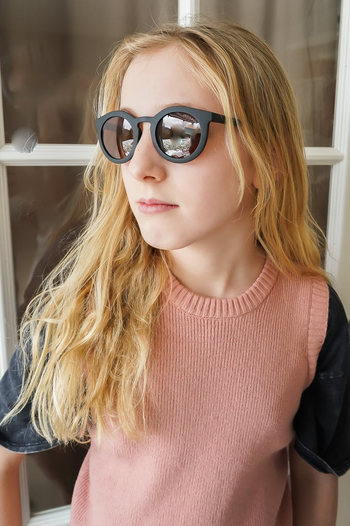 Classic | Sustainable Sunglasses | Plant-Based Bendable Polarized - Teen | 9-15 Y - The7Letter