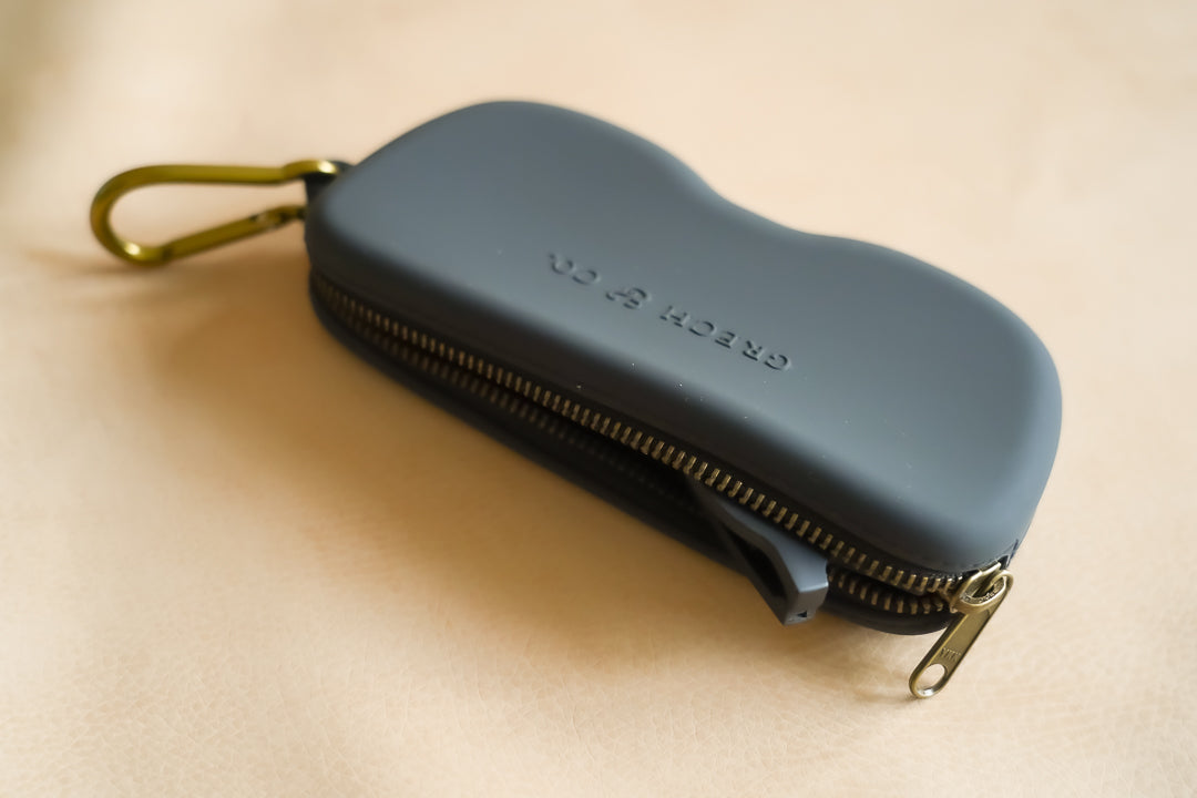 Zip + Go Case | Soft Silicone | Black - The7Letter