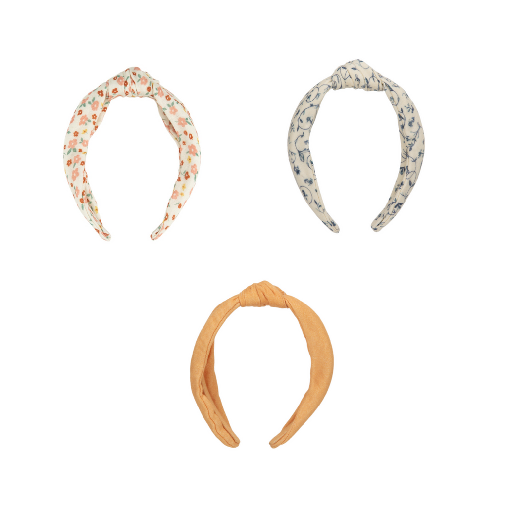 Classic Knot Headband | Organic Cotton | Sunset Meadow - The7Letter