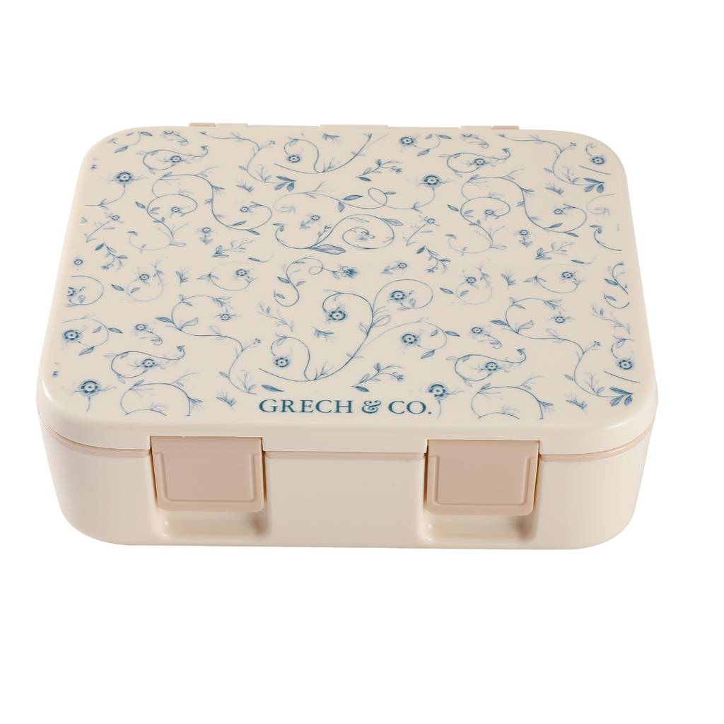 3 Compartment Leakproof Lunchbox | Scandi Floral - The7Letter