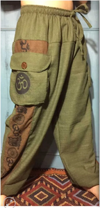 Unisex Baumwoll-Om-Cargohose