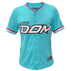 Maillot Officiel de la Série du Caribe 2024 pour hommes de la République dominicaine - Sarcelle