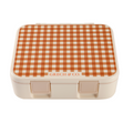3 Compartment Leakproof Lunchbox | Sienna Gingham - The7Letter