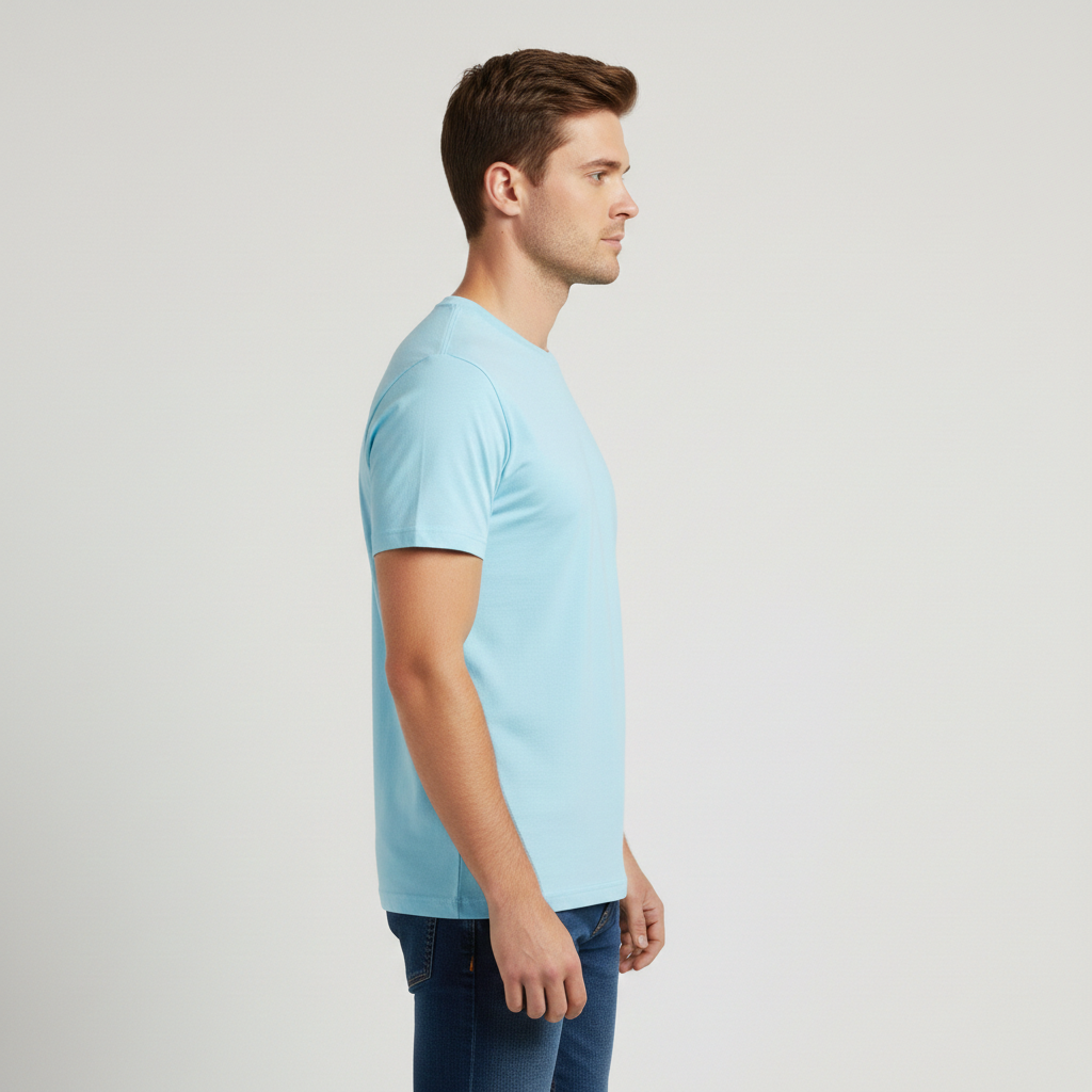 Retro Ring-Spun Crew Neck T-Shirt 2100 - The7Letter