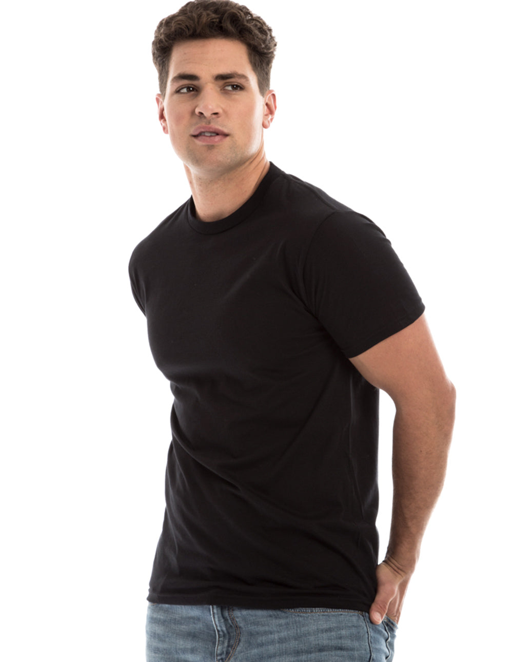 Retro Ring-Spun Crew Neck T-Shirt 2100 - The7Letter
