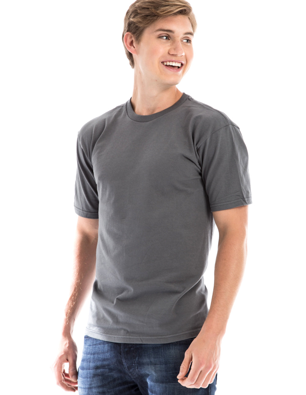 Retro Ring-Spun Crew Neck T-Shirt 2100 - The7Letter