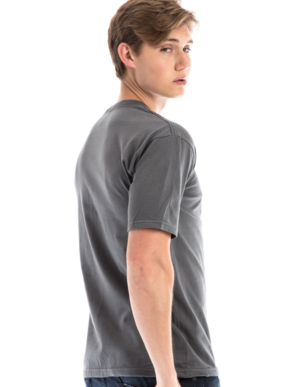 Retro Ring-Spun Crew Neck T-Shirt 2100 - The7Letter
