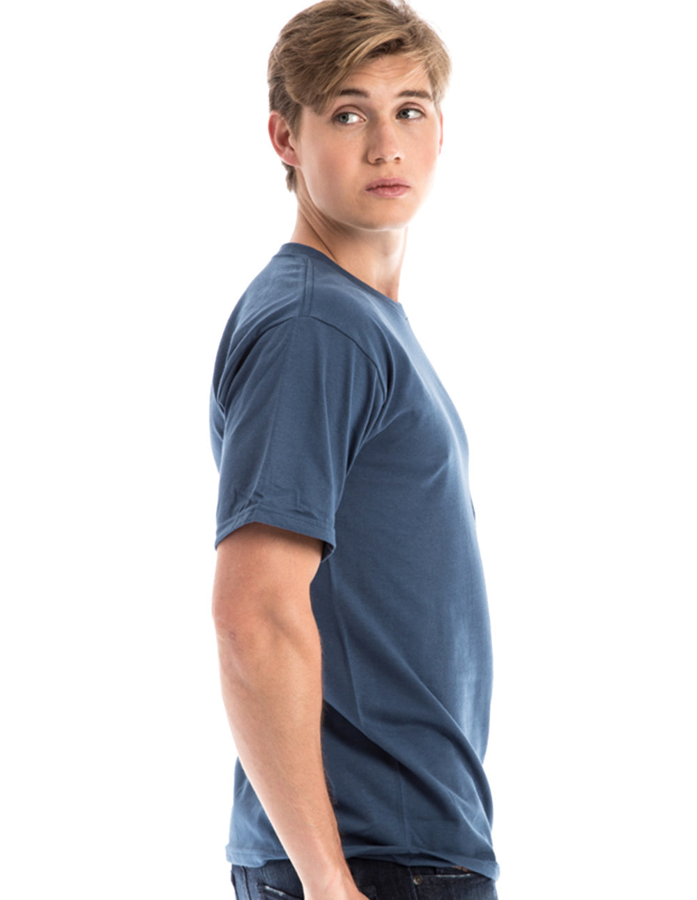 Retro Ring-Spun Crew Neck T-Shirt 2100 - The7Letter