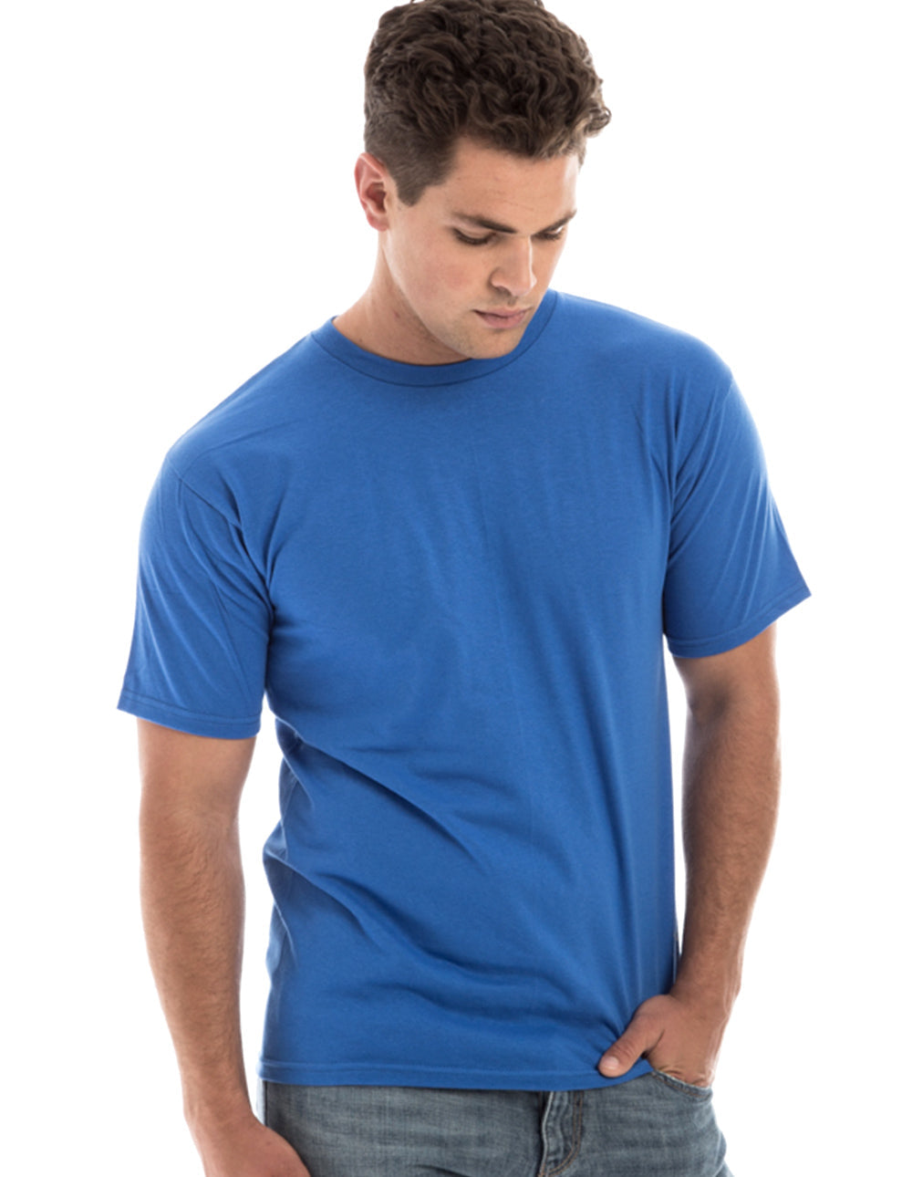Retro Ring-Spun Crew Neck T-Shirt 2100 - The7Letter