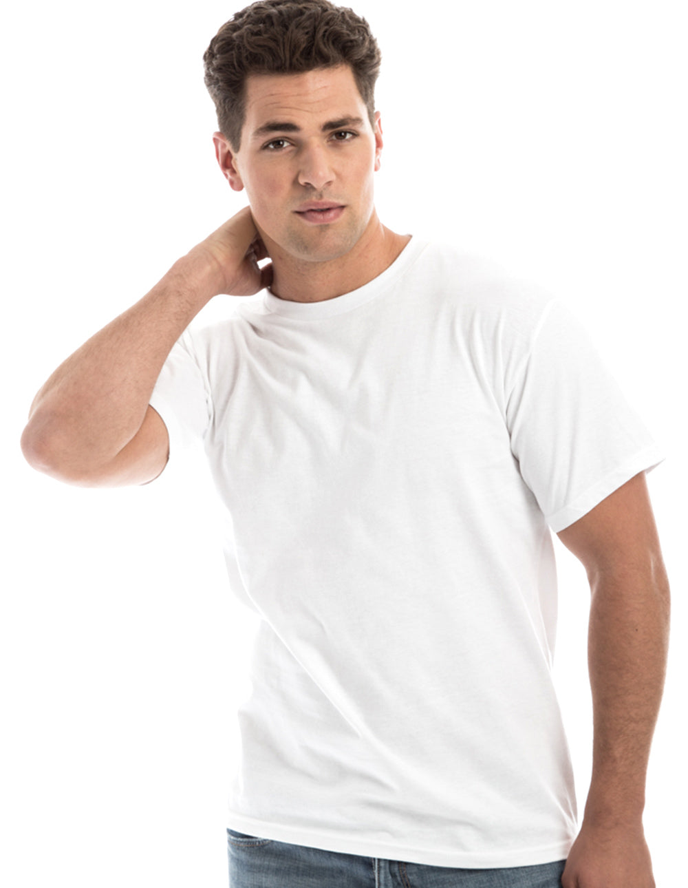 Retro Ring-Spun Crew Neck T-Shirt 2100 - The7Letter