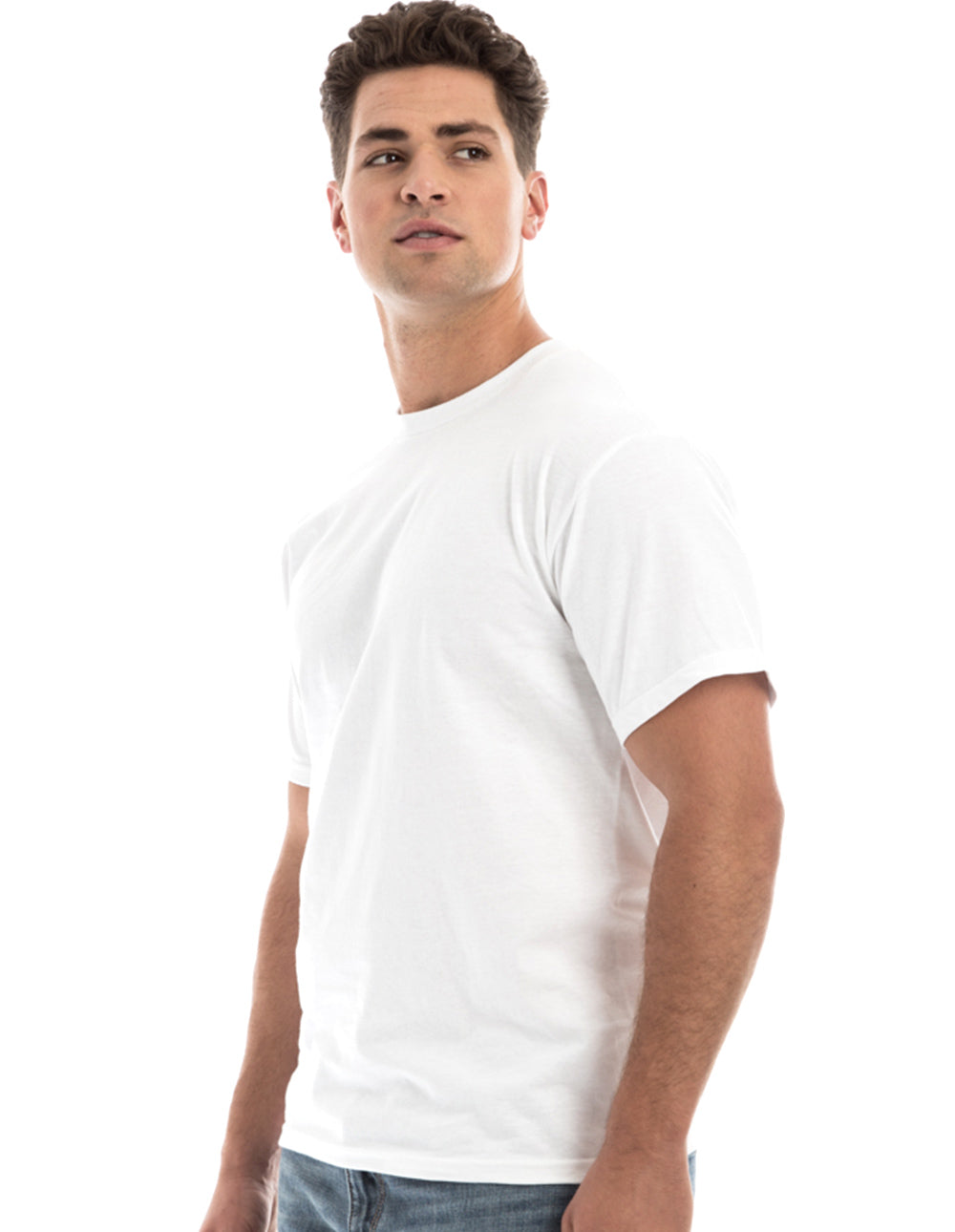 Retro Ring-Spun Crew Neck T-Shirt 2100 - The7Letter