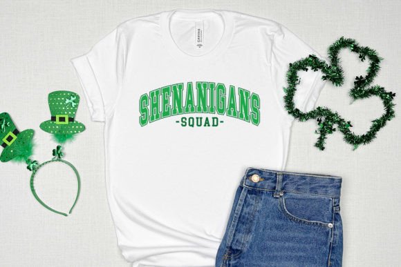 Shenanigans Squad Unisex Bamboo/Cotton Graphic T-Shirt - The7Letter