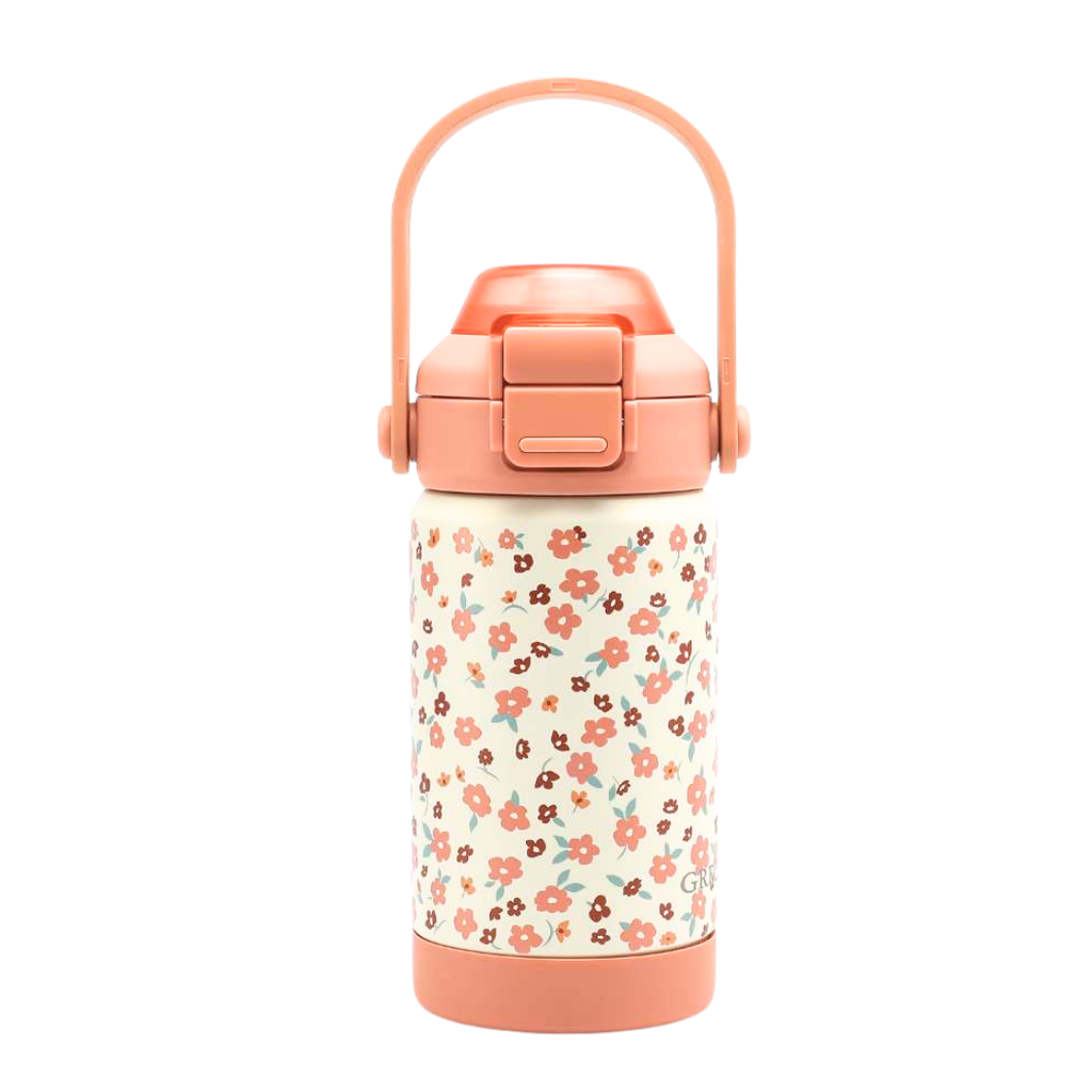 Sip + Chug 2 in 1 Thermo Water Bottle 12 oz. | Sunset Meadow - The7Letter