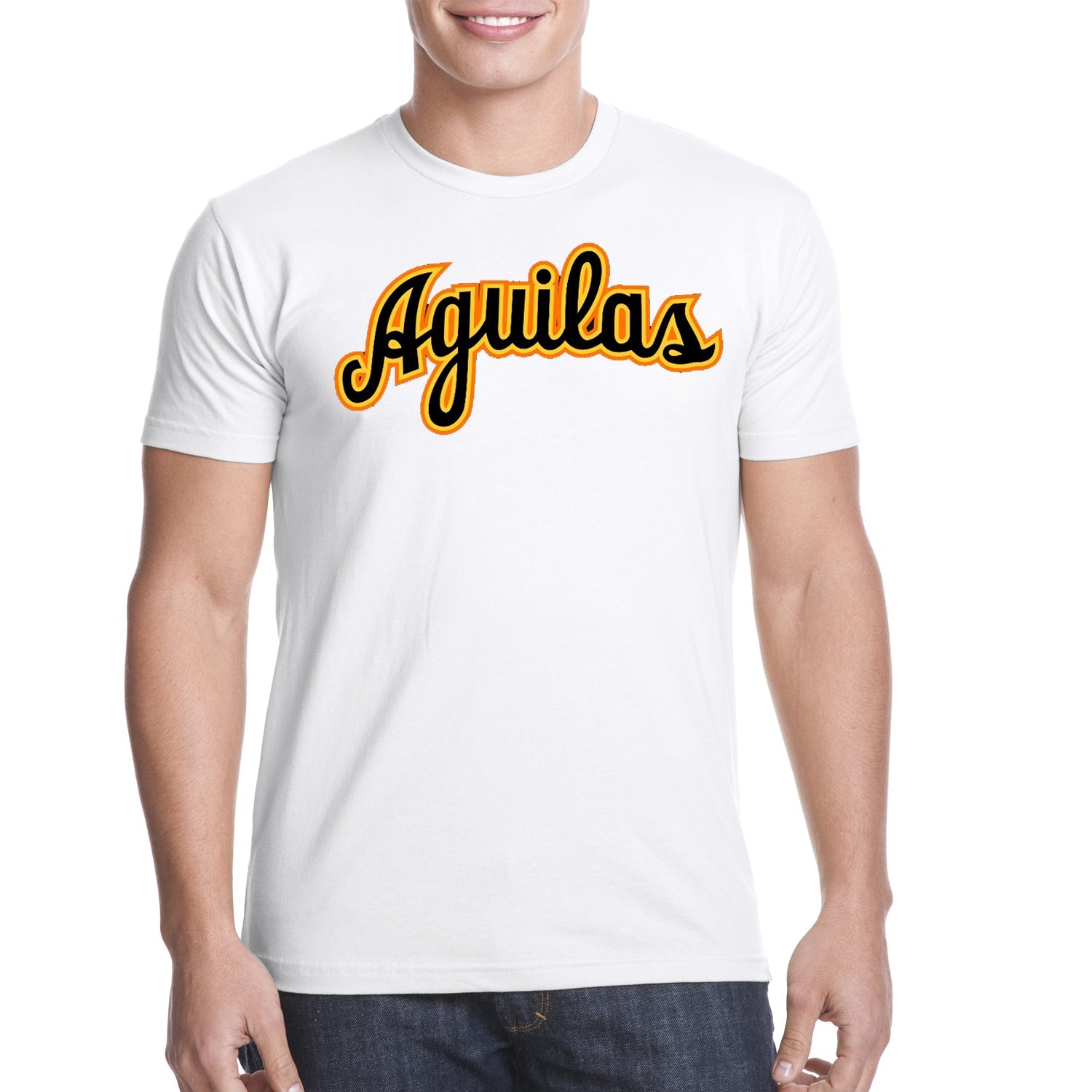 T-shirt Águilas Cibaeñas – Design Cursif Premium