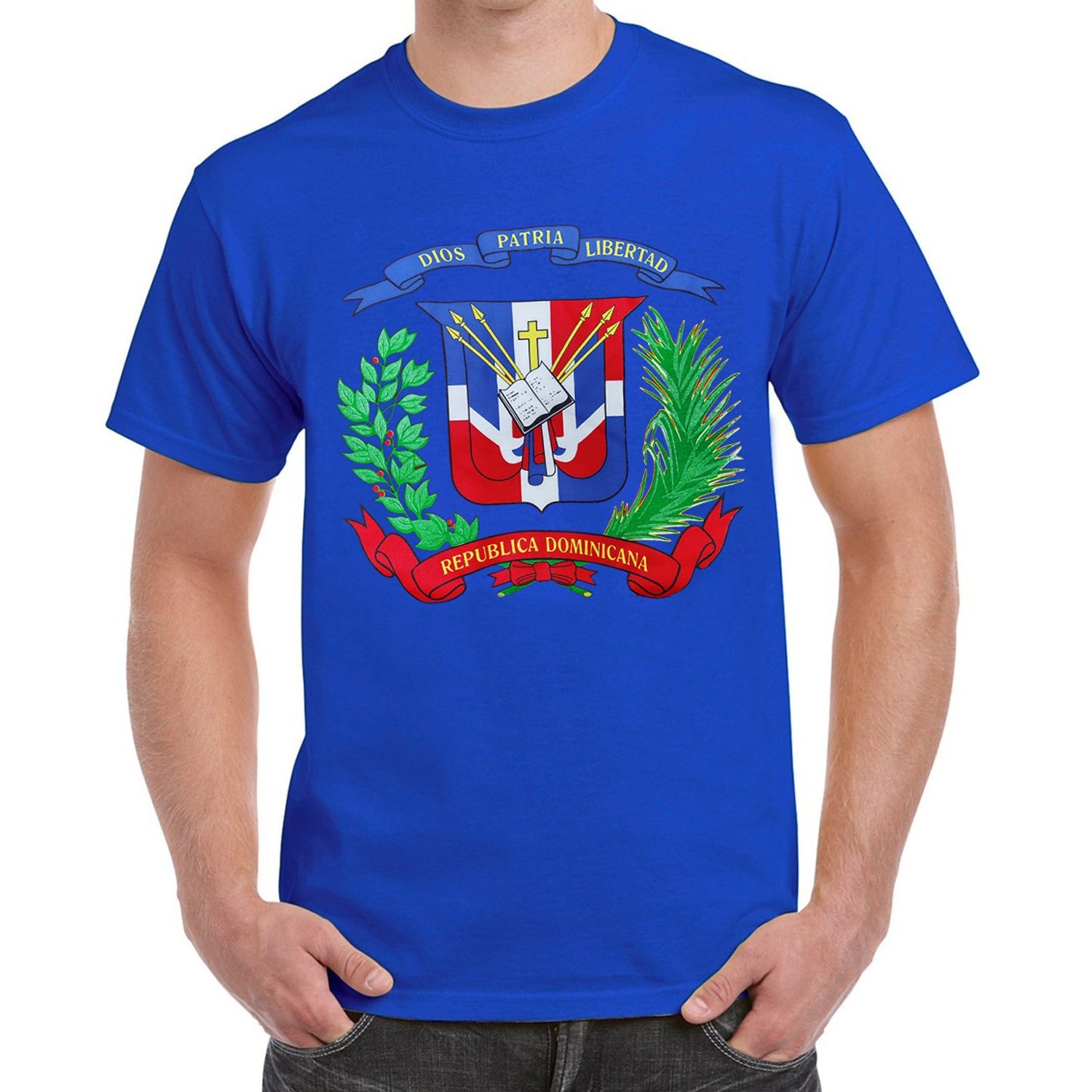 T-shirt Premium Bouclier Dominicain | Léger et doux