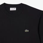 T-shirt en coton Lacoste pour homme - Noir