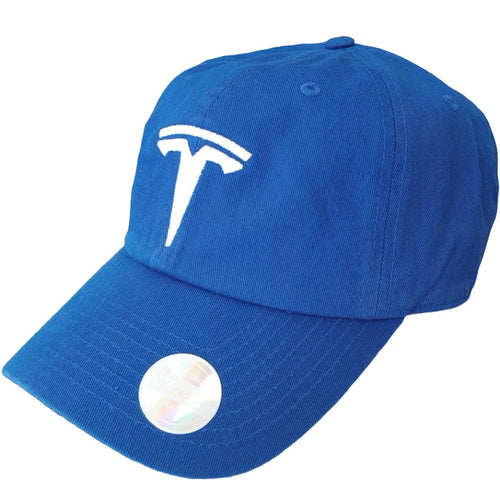 Casquette brodée Tesla – Casquette ajustable en coton de qualité supérieure