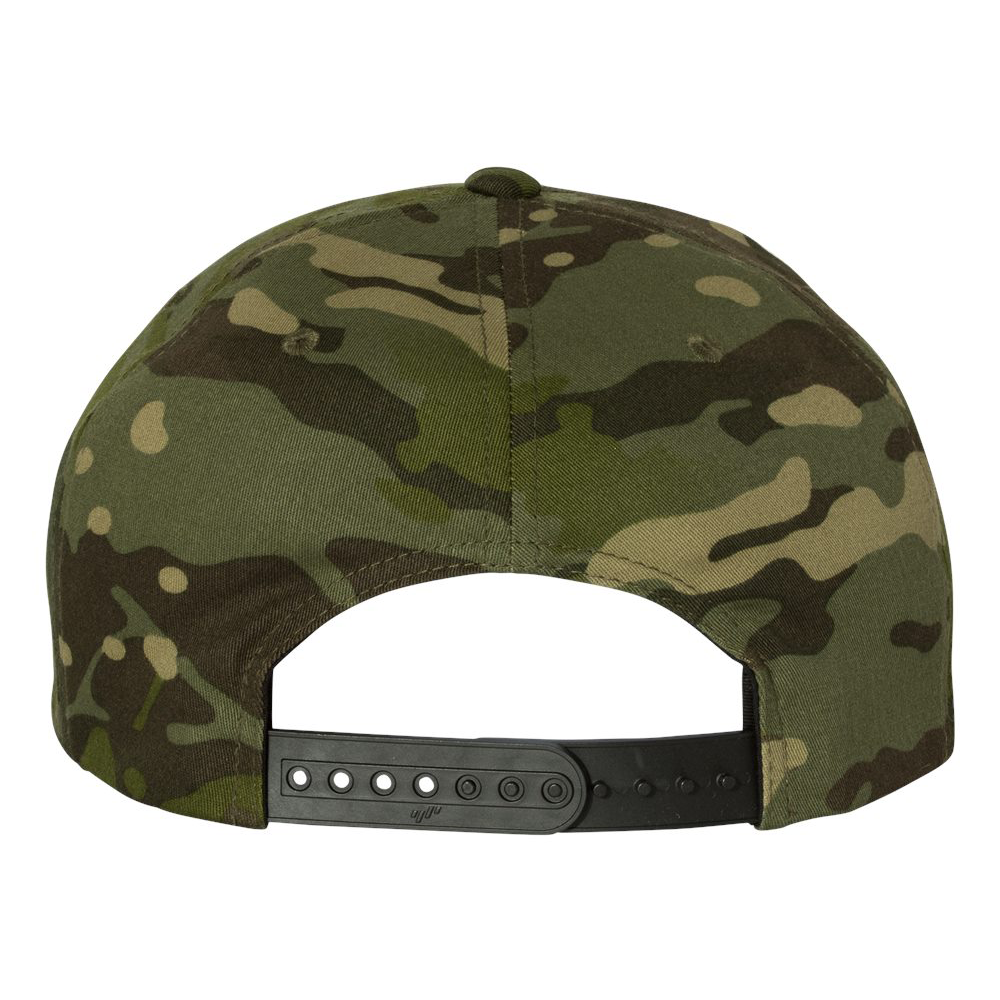 VZLA Tropic Camo Flat Bill Snapback Hat - The7Letter