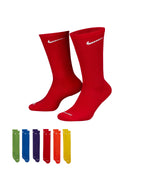 Nike Dri-Fit 6er-Pack gepolsterte Crew Socken - Regenbogen