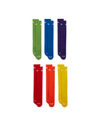 Nike Dri-Fit 6er-Pack gepolsterte Crew Socken - Regenbogen