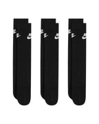 Nike Chaussettes Sportswear Everyday Essential (lot de 3 paires) - Noir