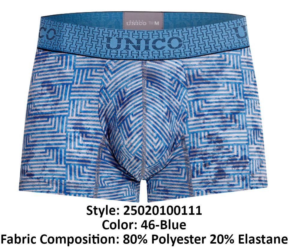 Unico 25020100111 Short de bain Ostion Couleur 46-Bleu