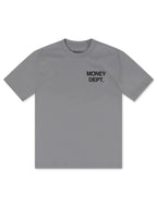 Money Dept. Graphic Tee - Grey/Black