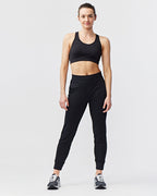 Valia Damen Joggingshose, Schwarz