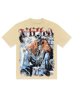 T-shirt instable Vtilted - Crème