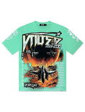 Vtilted Skyline Tee - Chalky Mint