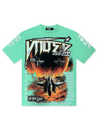 Vtilted Skyline Tee - Chalky Mint