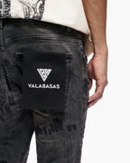 Jean Valabasas Graft superposé - Gris délavé