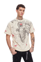 T-shirt Valabasas Mythic Flow - Beige