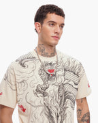 T-shirt Valabasas Mythic Flow - Beige