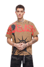 T-shirt Freedom Valabasas - Kaki
