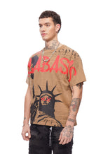 T-shirt Freedom Valabasas - Kaki