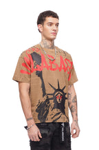 T-shirt Freedom Valabasas - Kaki