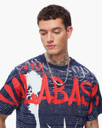 T-shirt Valabasas Freedom - Bleu marine