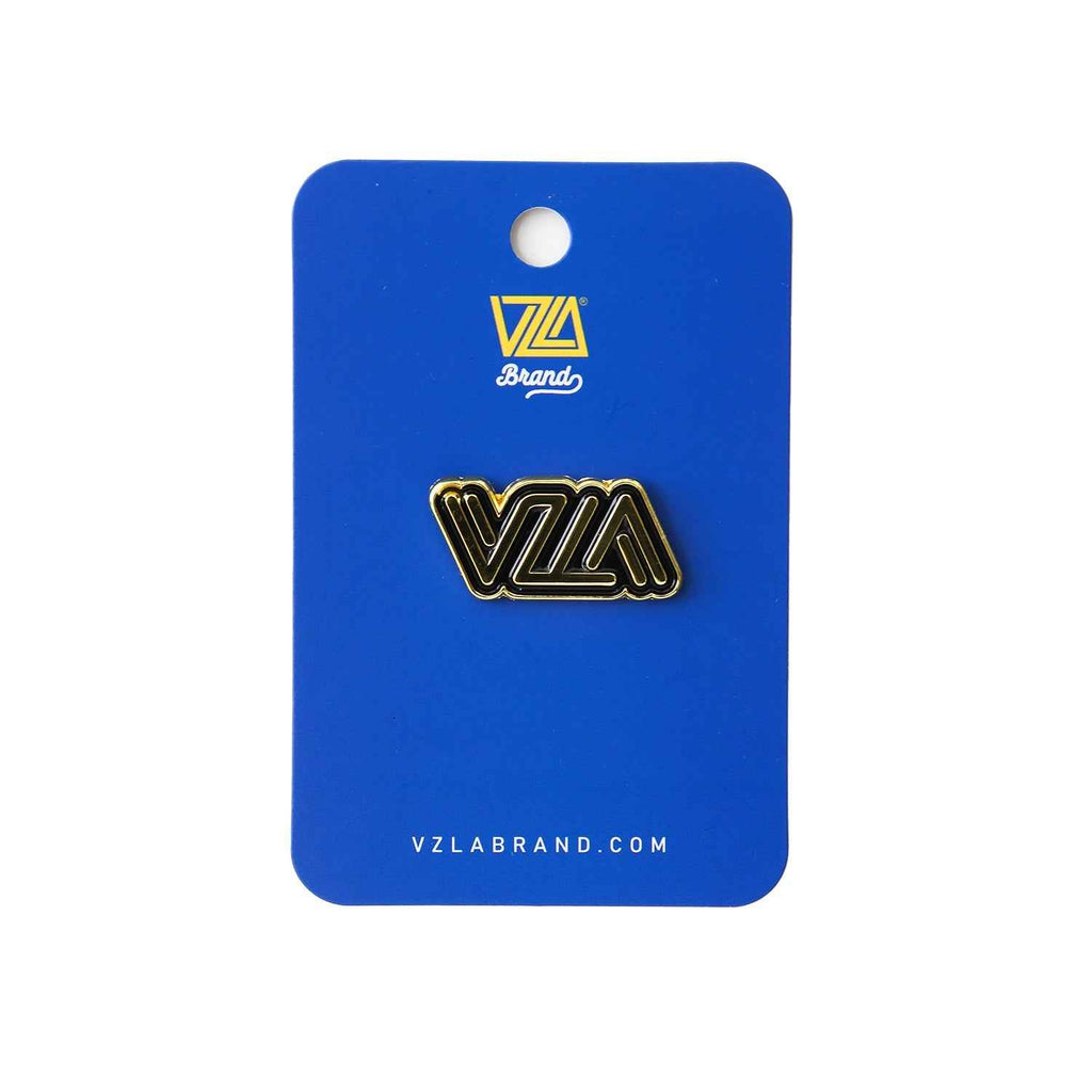 VZLA Golden Logo Pin