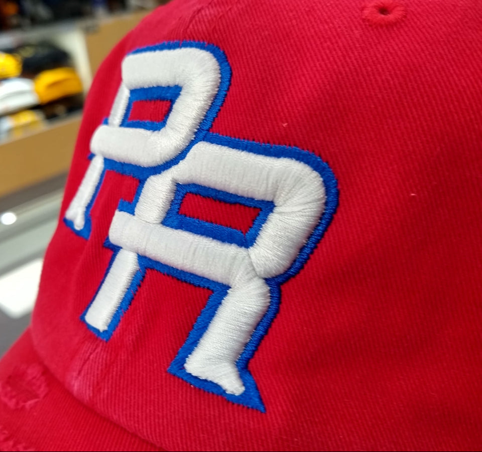 Chapeaux Rouges Vintage de Porto Rico
