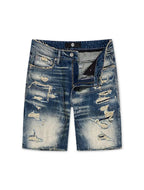 Jordan Craig Landman Jeans-Shorts – Kupferwaschung