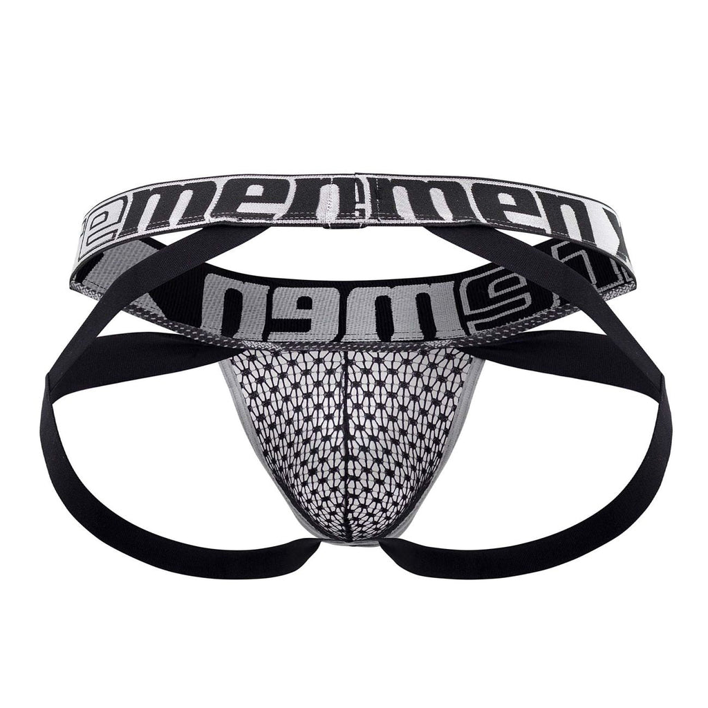 Jockstrap en dentelle Xtremen 91118, couleur noir