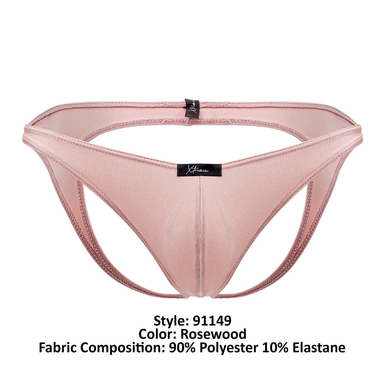 Xtremen 91149 Jockstrap Destellante Couleur Bois de rose