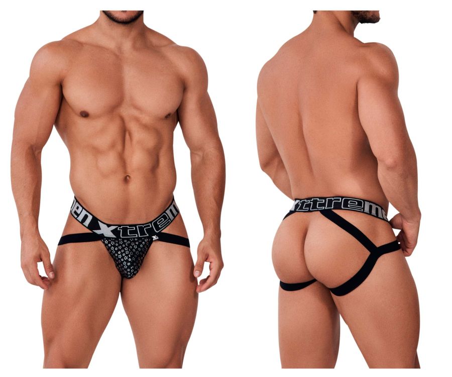 Xtremen 91165 Folien-Jockstrap Farbe Schwarz