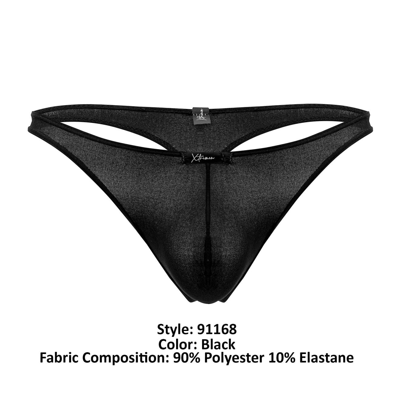 Xtremen 91168 String Durazno Couleur Noir