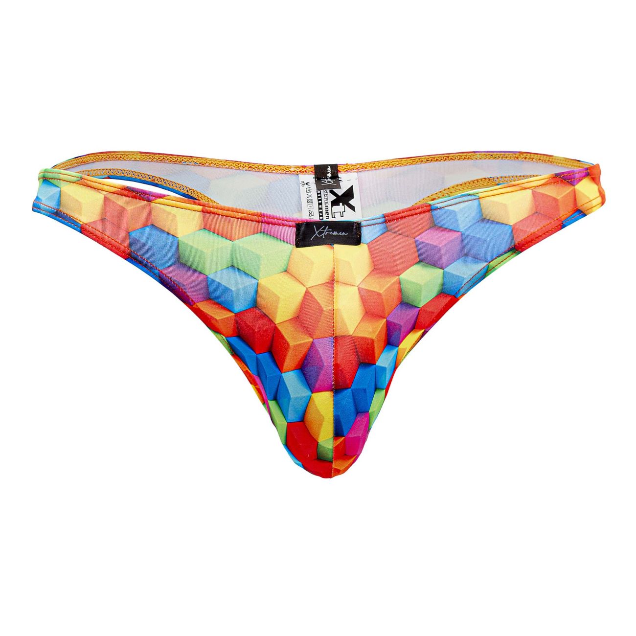 Xtremen 91171 Strings Imprimés Color Cubes