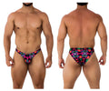 Xtremen 91172 Bedruckter Bikini Schleifenmuster